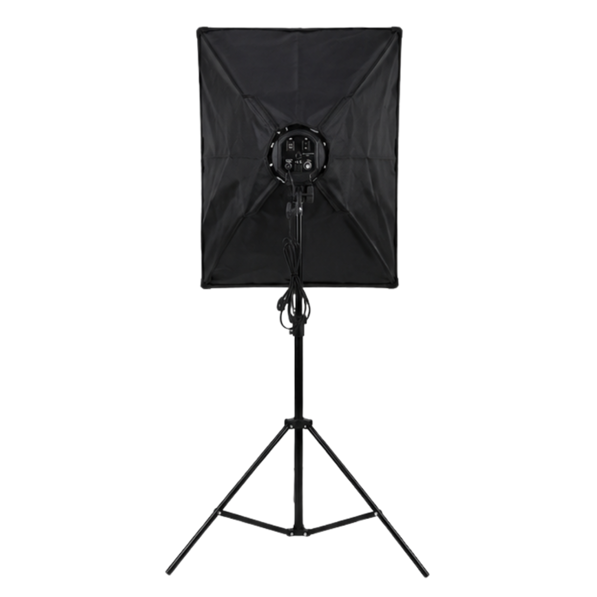 Professional Softbox Lighting Kit + 60×50cm with Adjustable Stand(4 Bulb Holder)