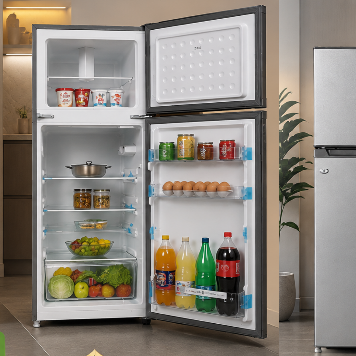 AIRLUX 210L Direct Cool Refrigerator