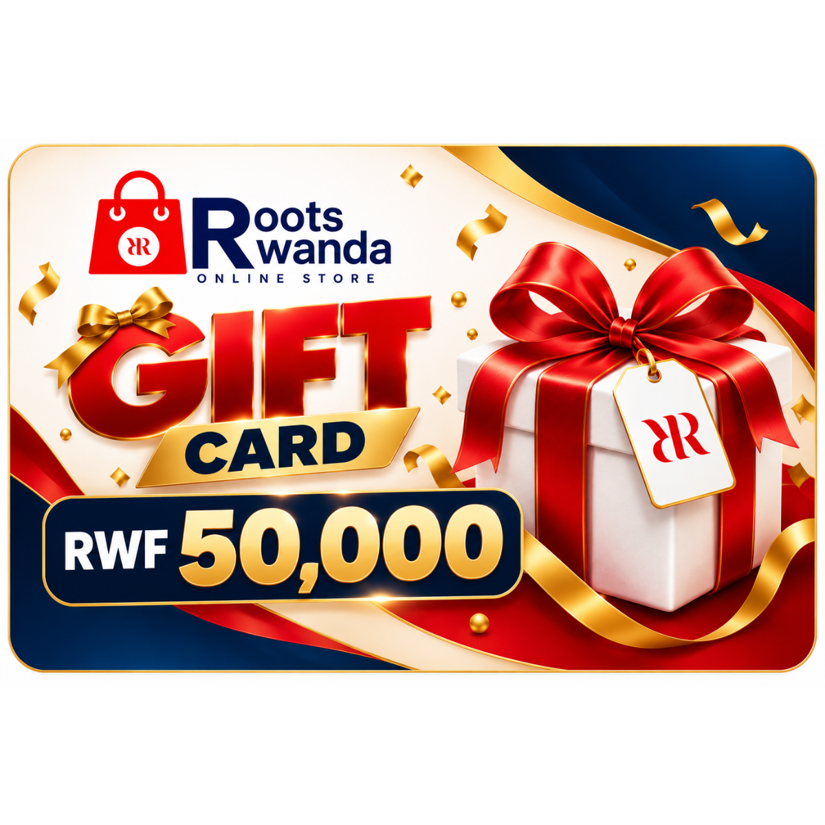 Roots Rwanda Online Store Gift Cards * (Sample)
