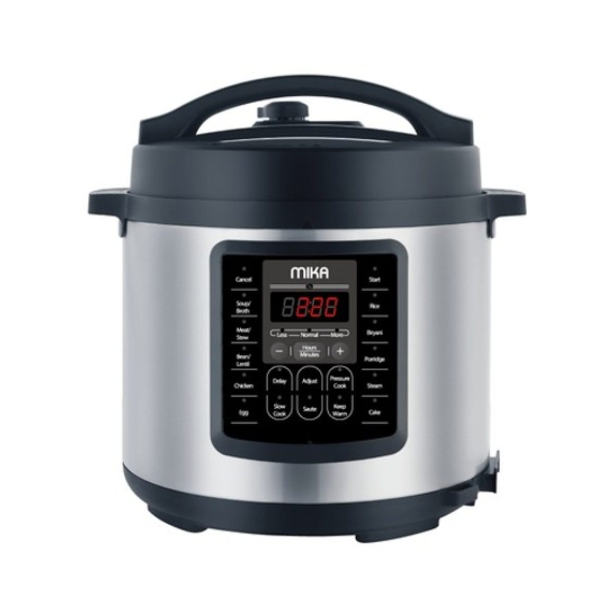 MIKA 6L Smart Pressure Cooker, Stainless Steel – MPC1106