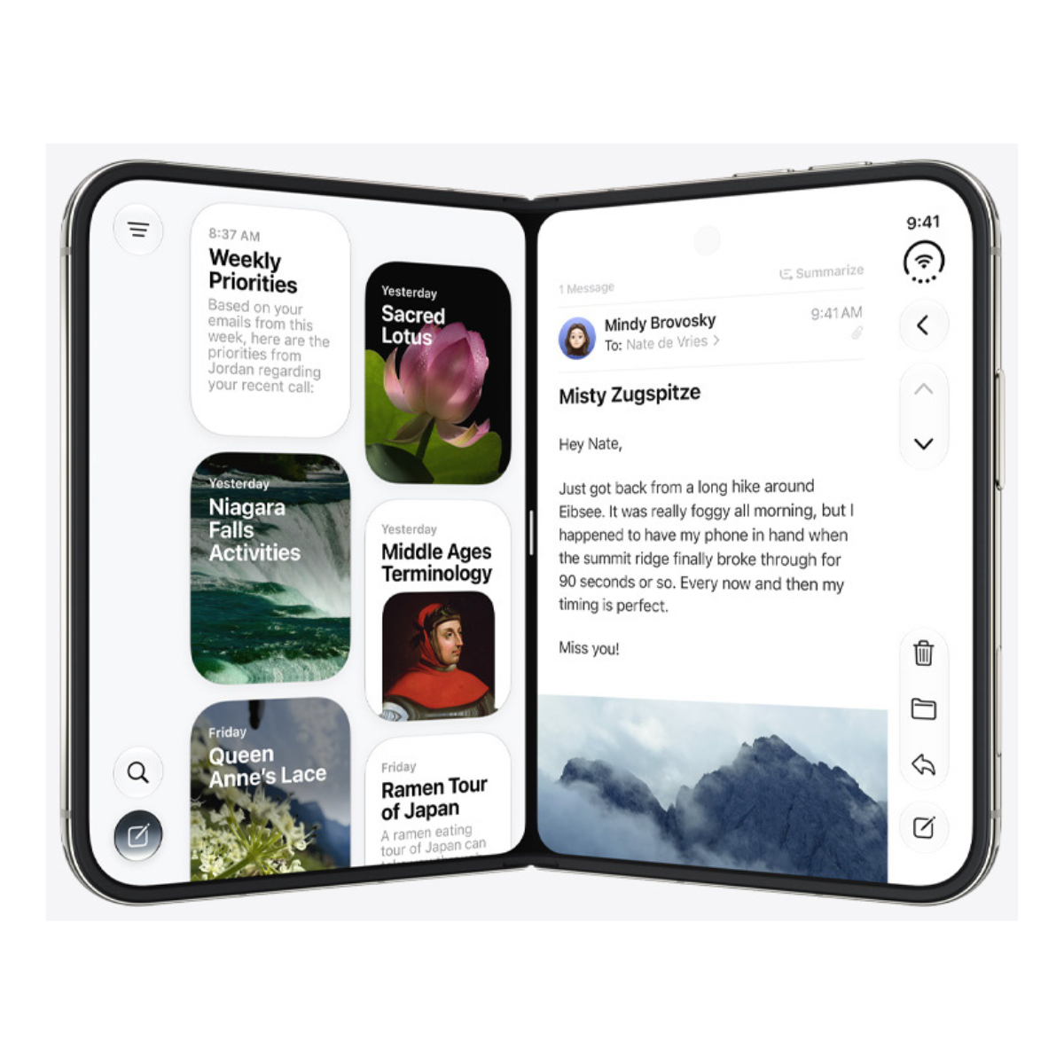 Pre-order iPhone Duo | 7.6" Super Retina XDR folding display  5.4" Super Retina XDR outer display