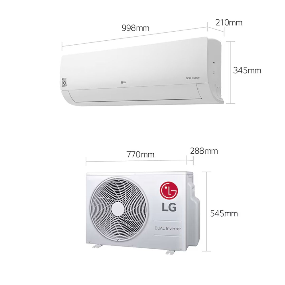 LG Split Air-conditioner-Dual Inverter 24000BTU AC-S4Q24K2QAL