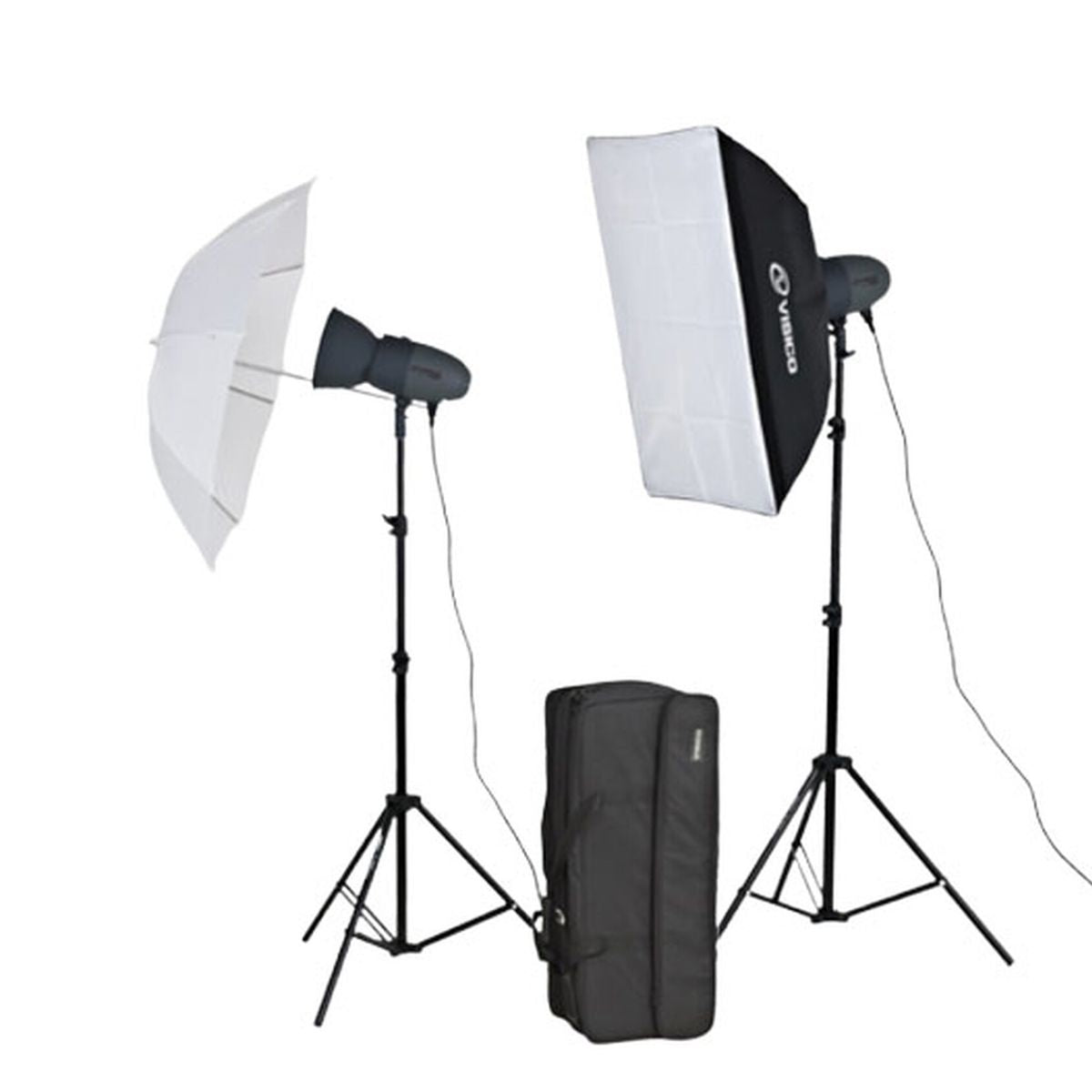 Visico Studio Flash  VL 200 II PLUS Soft Box Kit 2.4GHz Wireless Transmission
