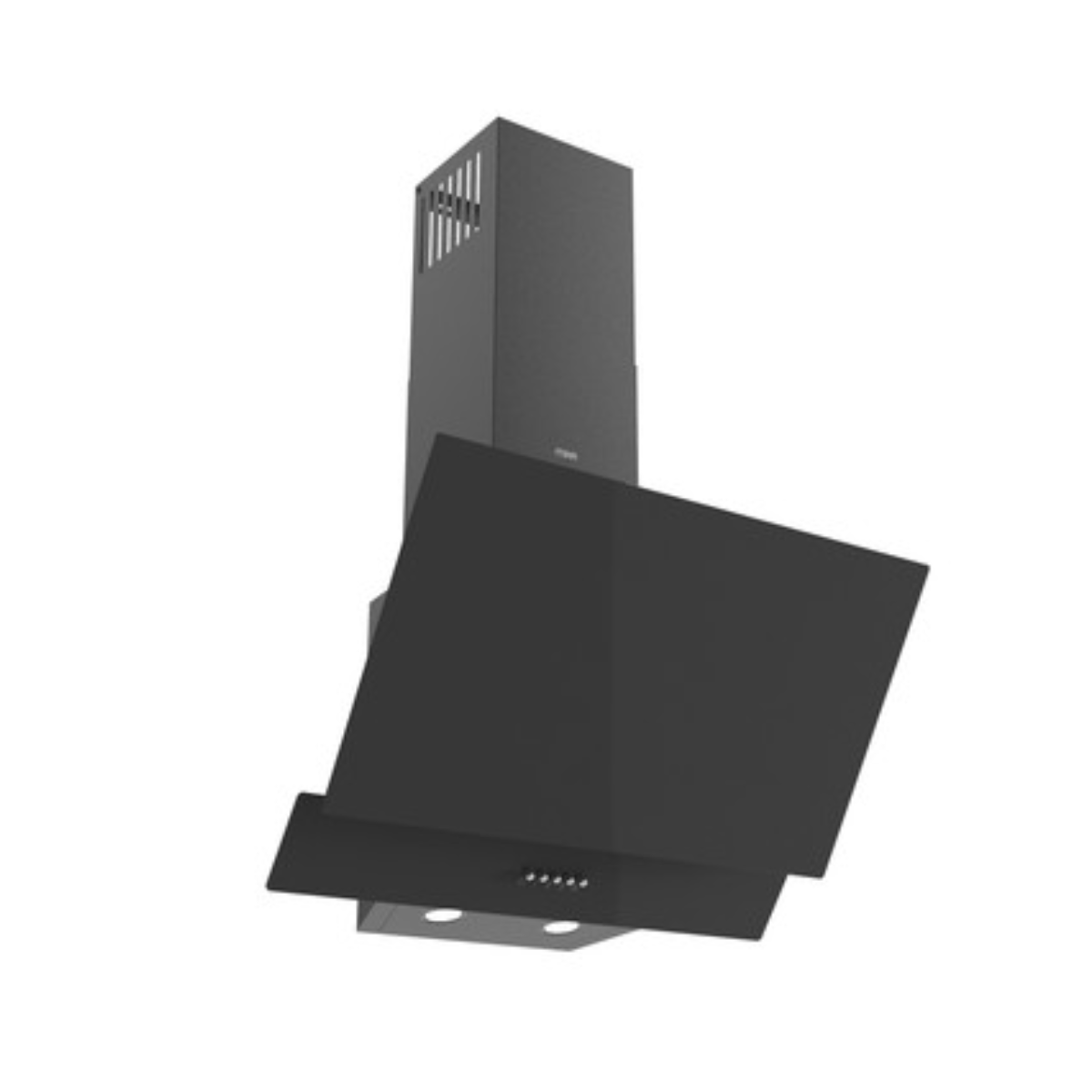 MIKA 60cm Angled Wall-Mounted Cooker Hood – MHA641B2GB