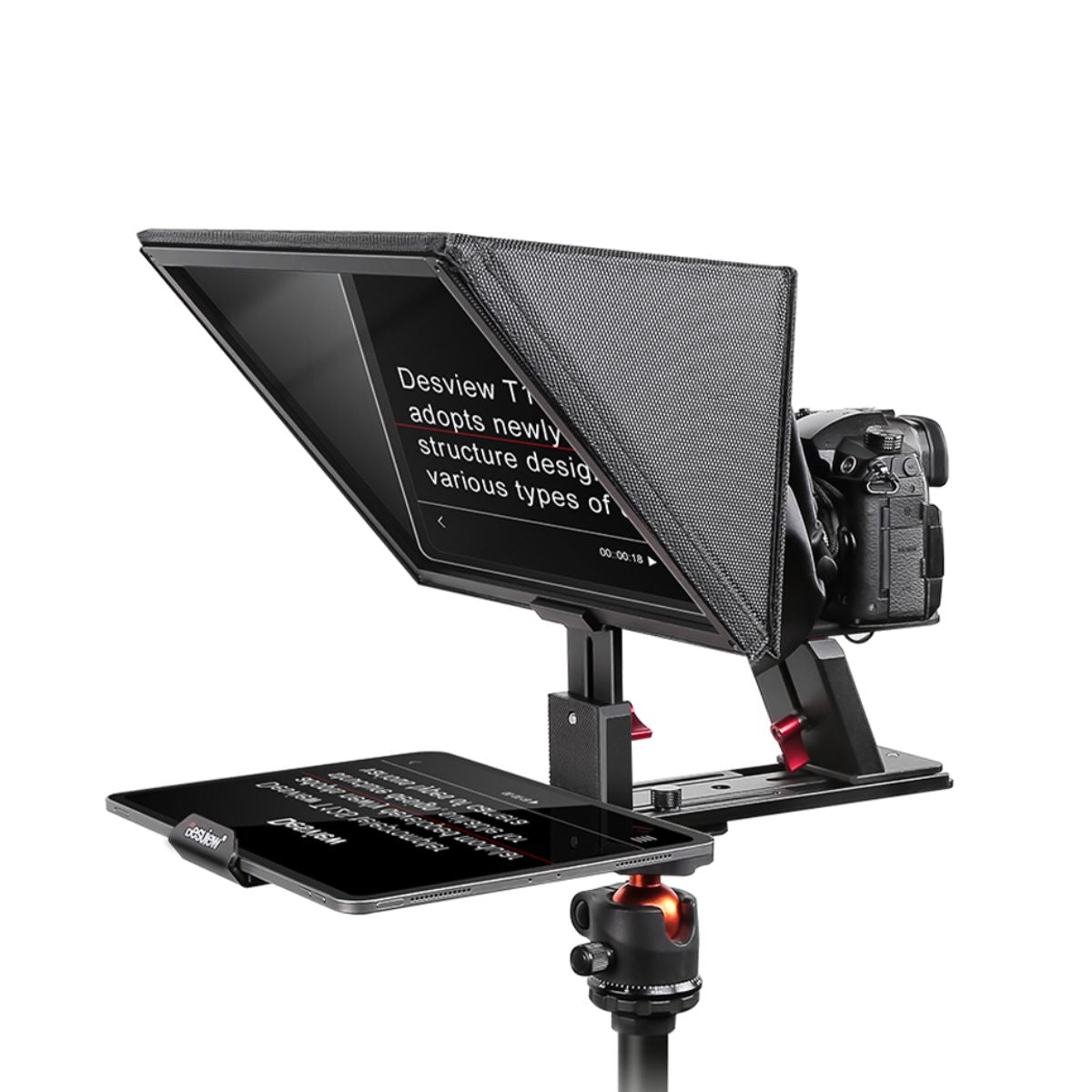 Desview 12inch Portable Smartphone/Tablet Teleprompter