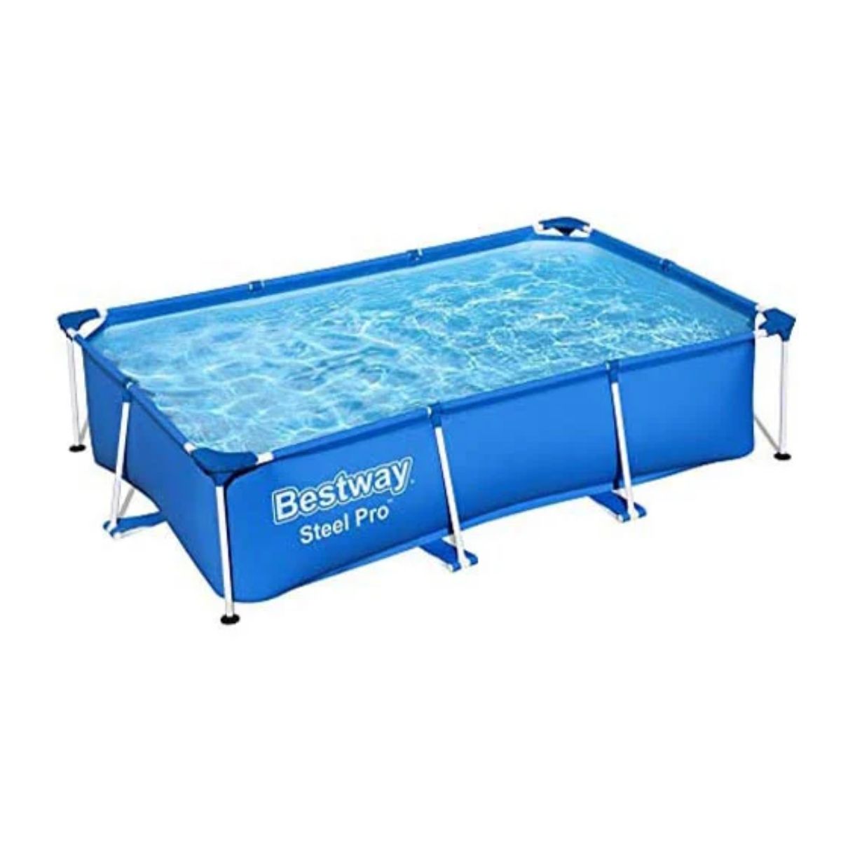 Bestway steel Pro Kids Swimming pool with pump available Rectangular Size Pool 400cmx 211cm x 81 cm