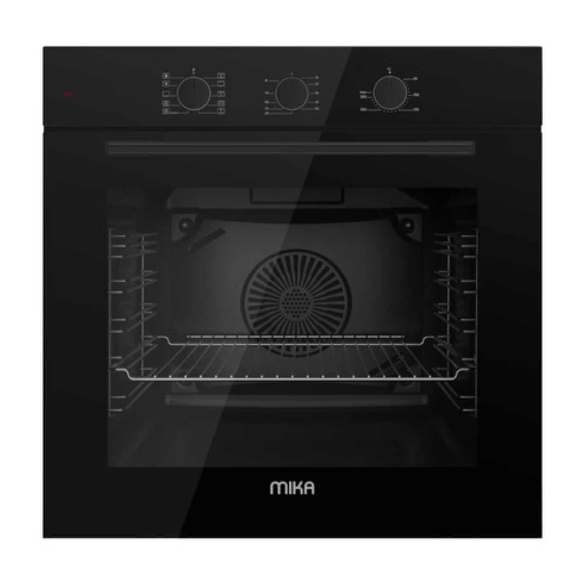 MIKA 60cm 73L Built-In FryArt Oven with Grill & Rotisserie – MBV14101MBG