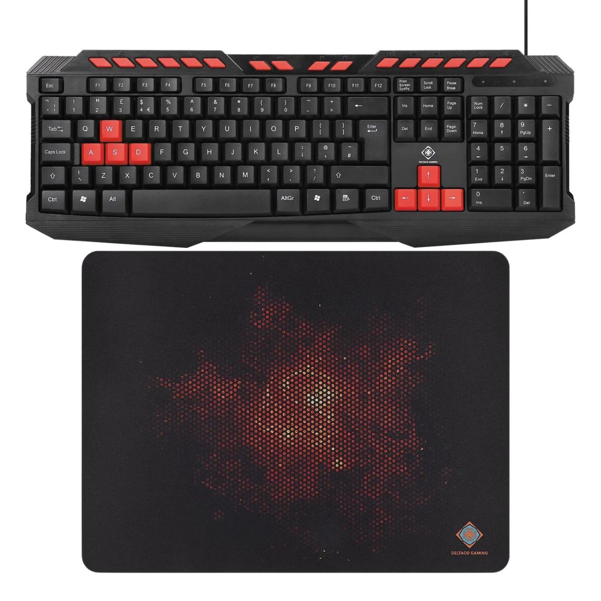 Deltaco 4 in 1 Gaming Gear Kit GAM-023FR Azerty