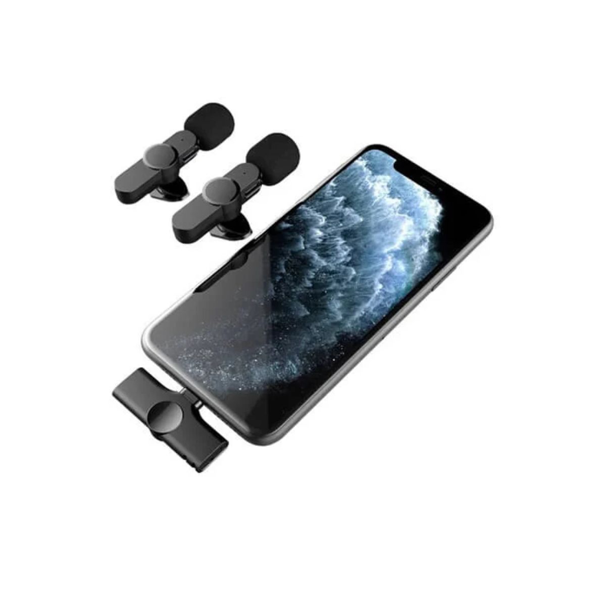 K9 Dual Wireless Microphone For C-Type and iphone