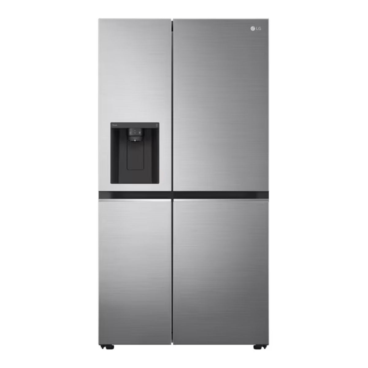 Lg 674Litres Side by Side Refrigerator with Water Dispenser Built-in Water Dispenser L257KLKW