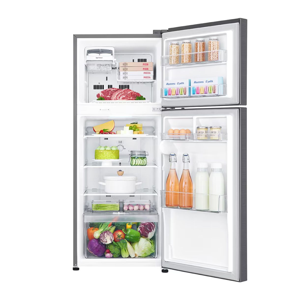 LG 234L Top Freezer Refrigerator Smart Inverter Compressor GL-C252SLBB