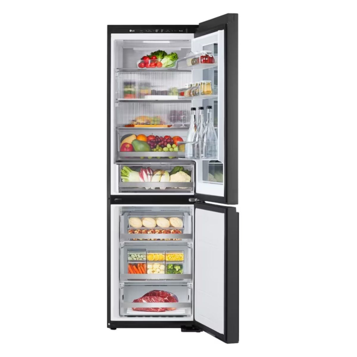 LG 349L Bottom Freezer Refrigerator  InstaView GC-V459FSKW