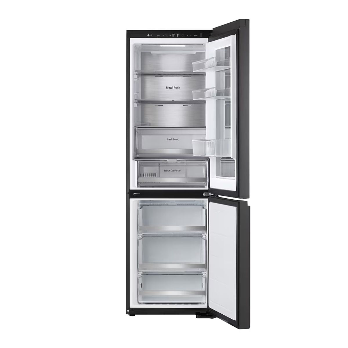 LG 349L Bottom Freezer Refrigerator  InstaView GC-V459FSKW
