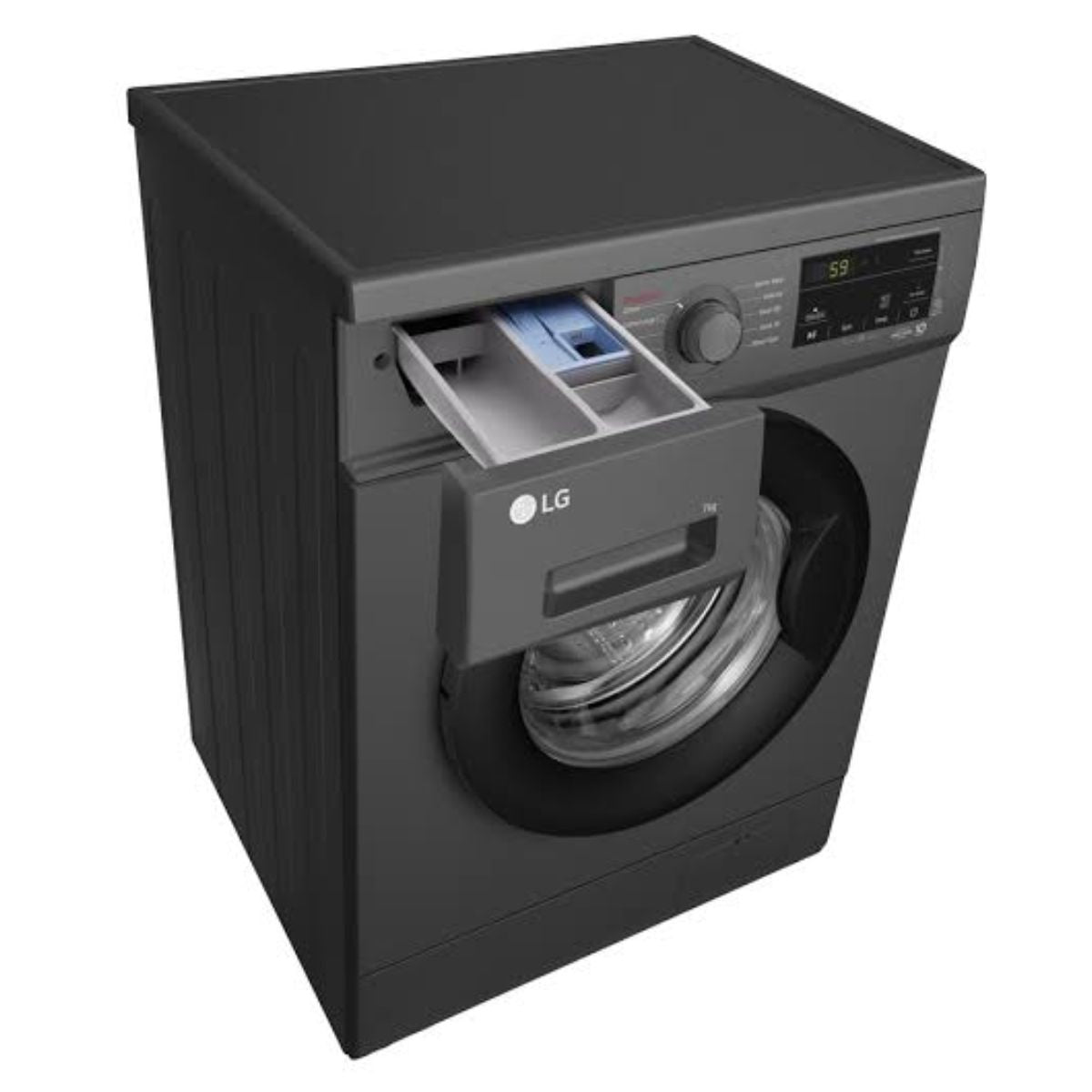 LG Front Load 8KG Washing Machine F4J3TYG6J(Silver)
