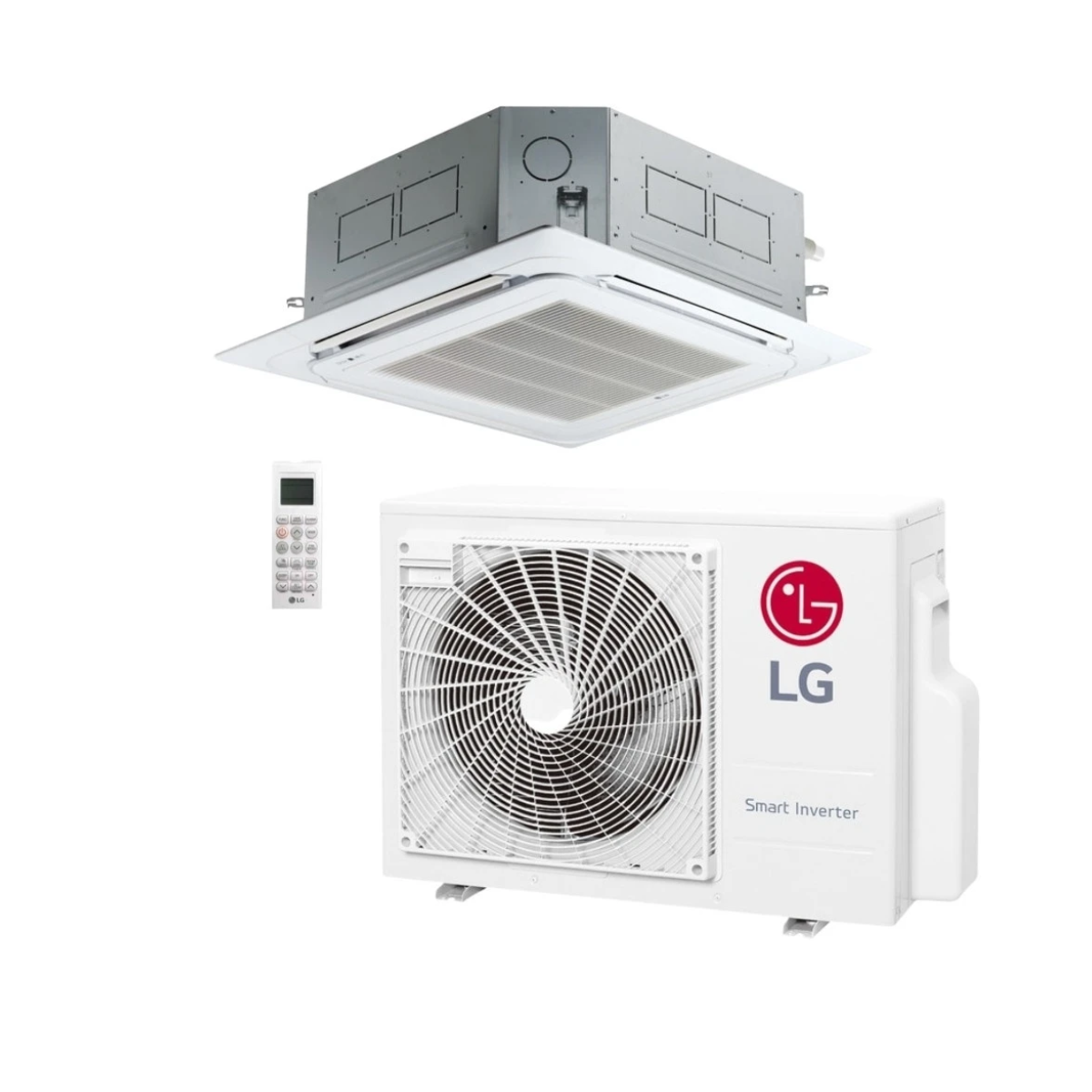 LG  18,000 BTU Ceiling Cassette Air Conditioner – ATNQ22GPLA4