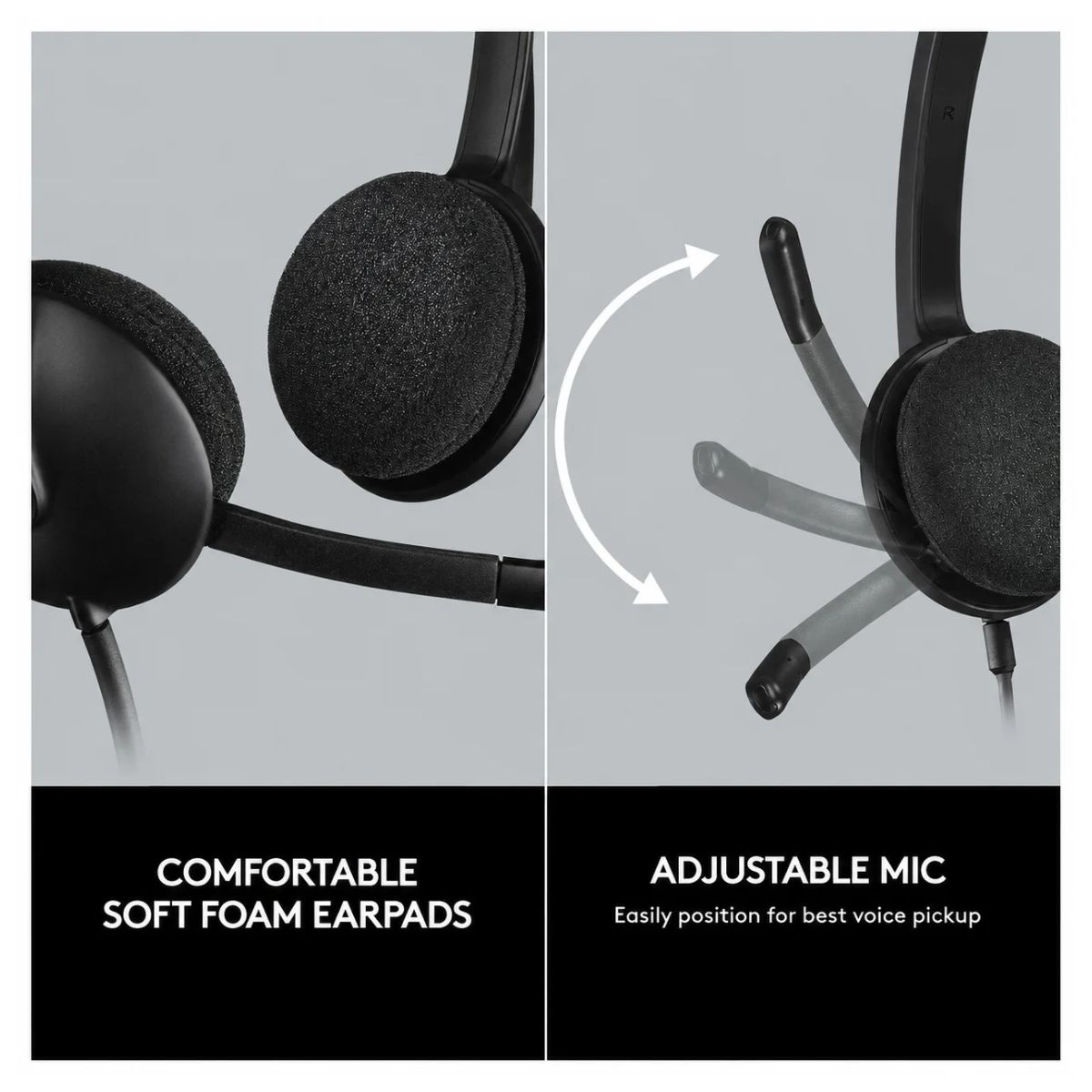Logitech Stereo USB Headset H340