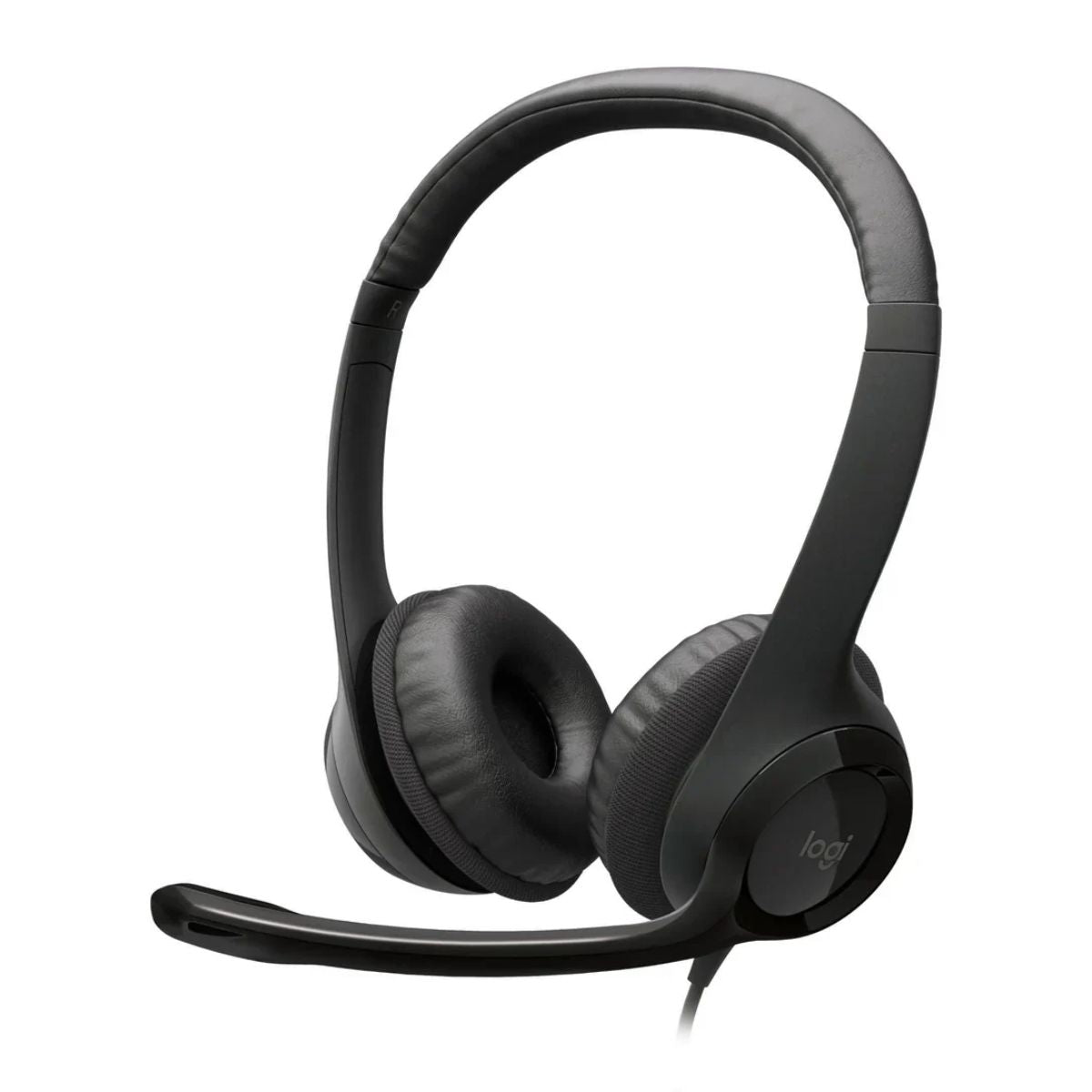 Logitech Stereo H390 Wired Noise Canceling Mic Headset