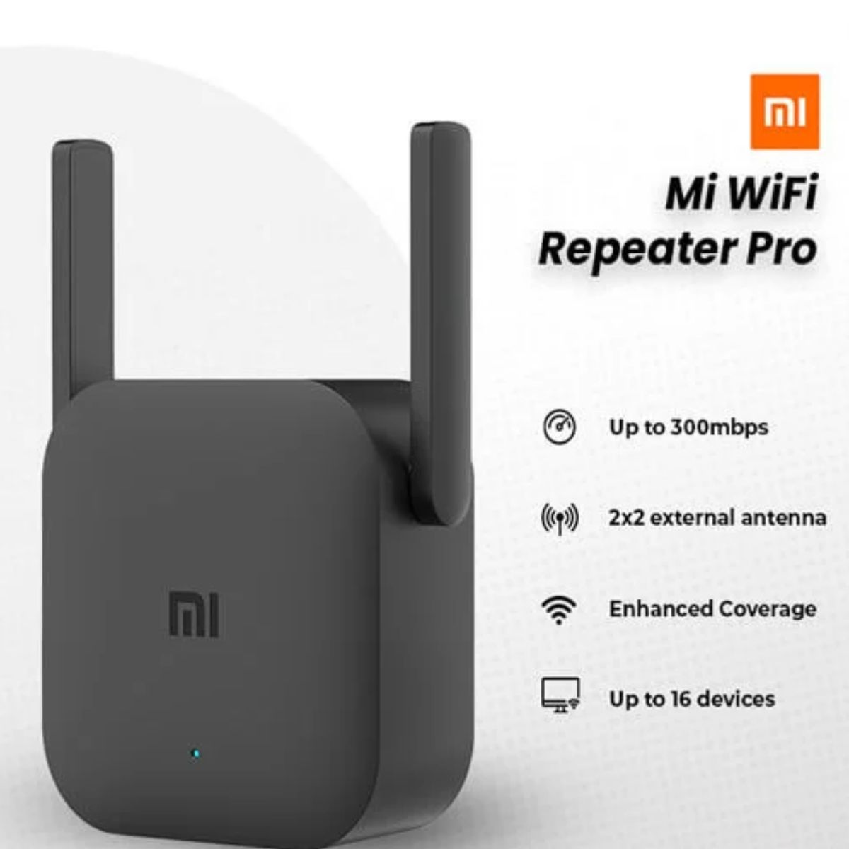 Xiaomi Mi Wi-fi Range Extender, Wifi Extender Pro ,Amplifier Router 300M 2.4G Repeater