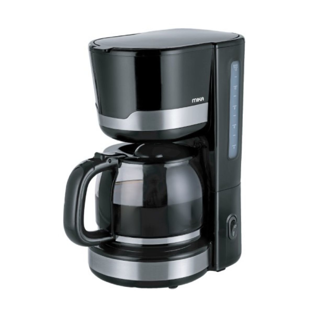 Mika 12 Cups Coffee Maker Machine, 1.5Litters-1000W MCMM1002BS