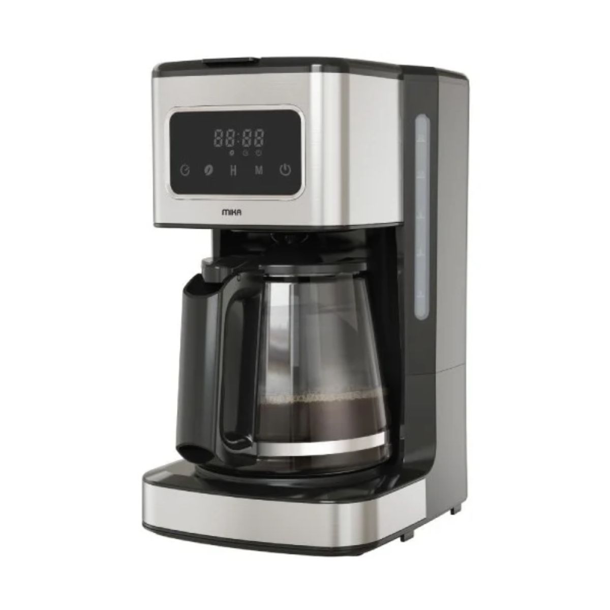 Mika 12 Cups Digital Coffee Maker Machine, 1.8Litters-1000W MCMD2002BS
