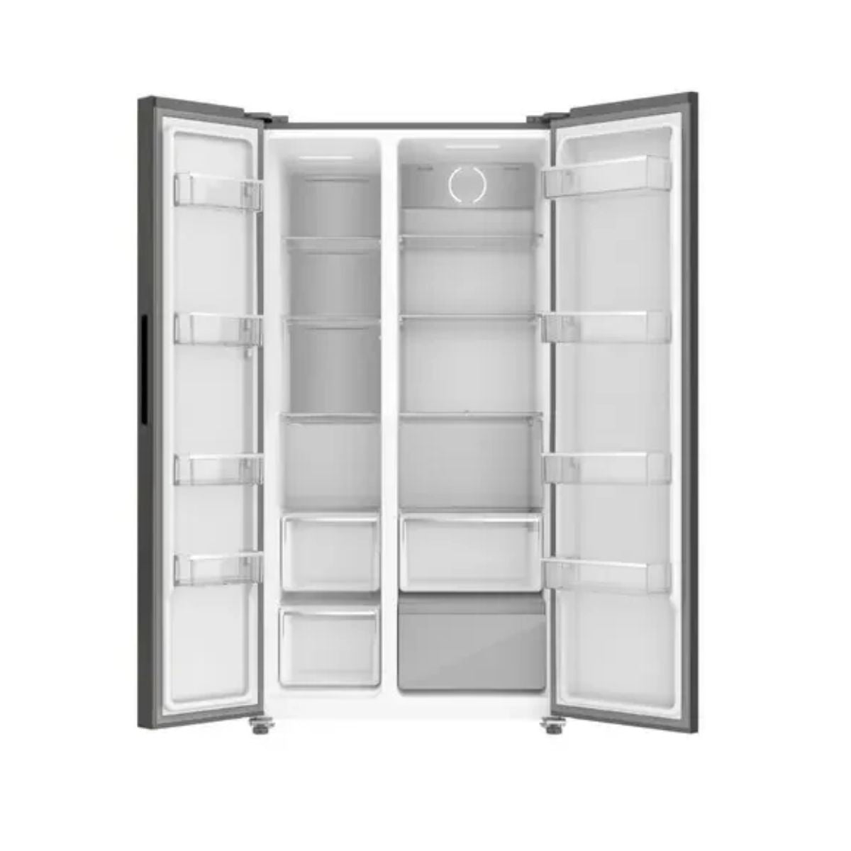 Mika 595l Regrigerator, 2 Door Side By Side, INVERTER Compressor, MRNF2D595GBV