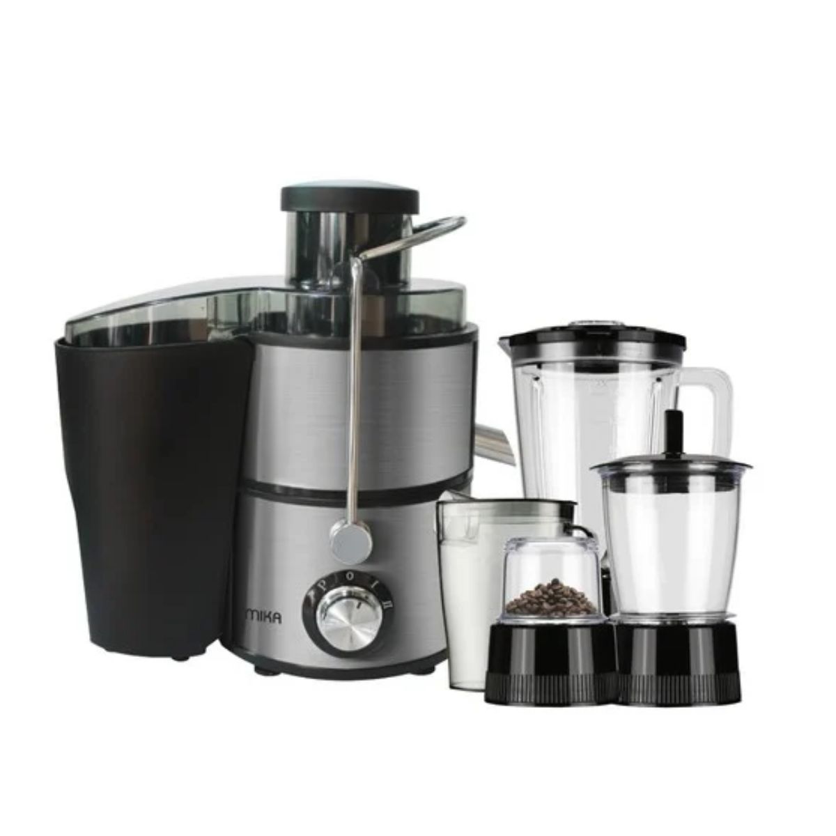 Mika 4 in 1 Stainless Steel Juice Maker 600W MJR412X