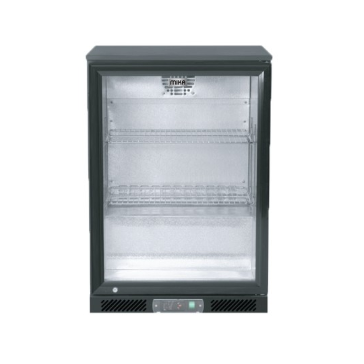 MIKA 126L Single-Door Back Bar Showcase Chiller – MSCB901D126BL