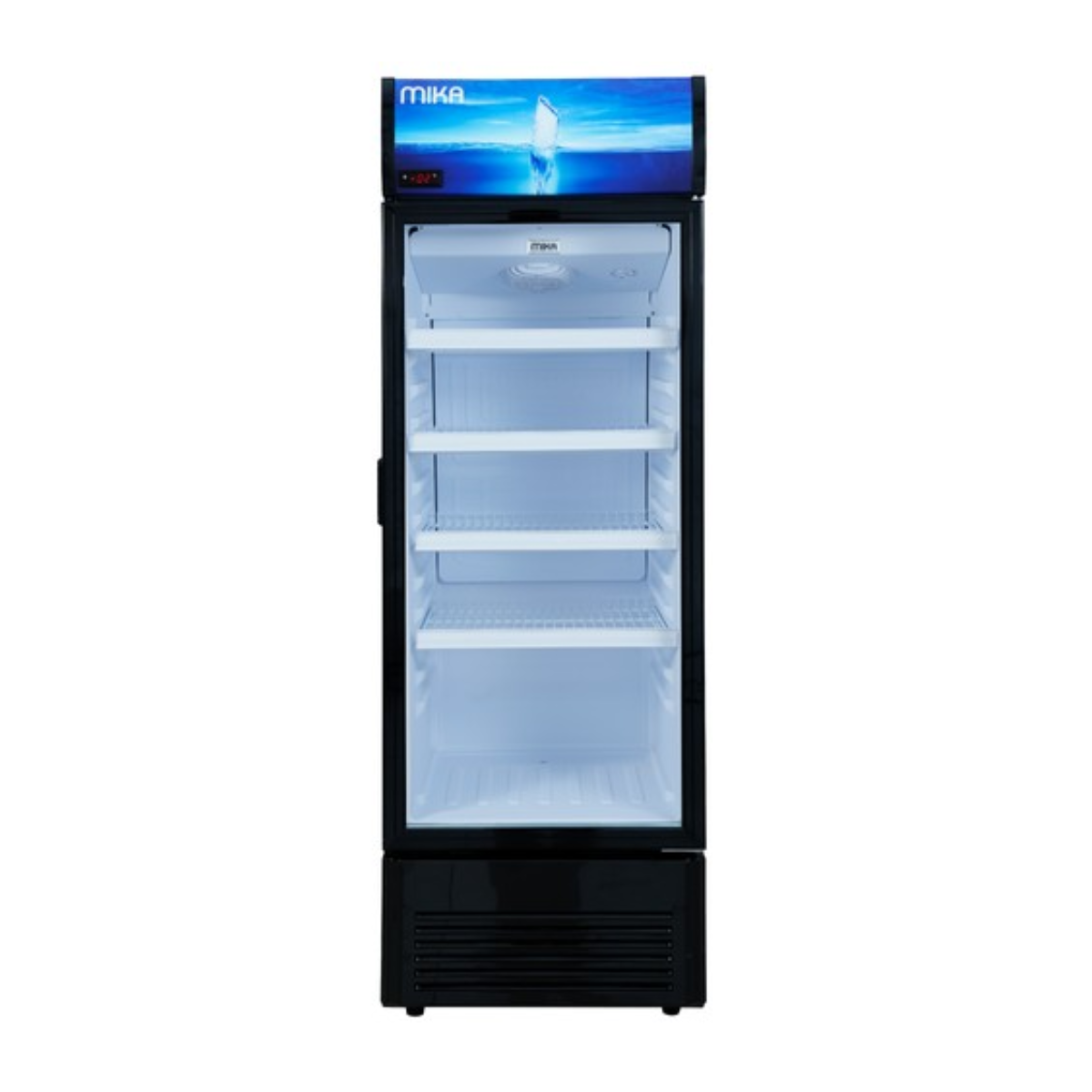 MIKA 280L Single-Door Showcase Chiller – MSFU2801BL