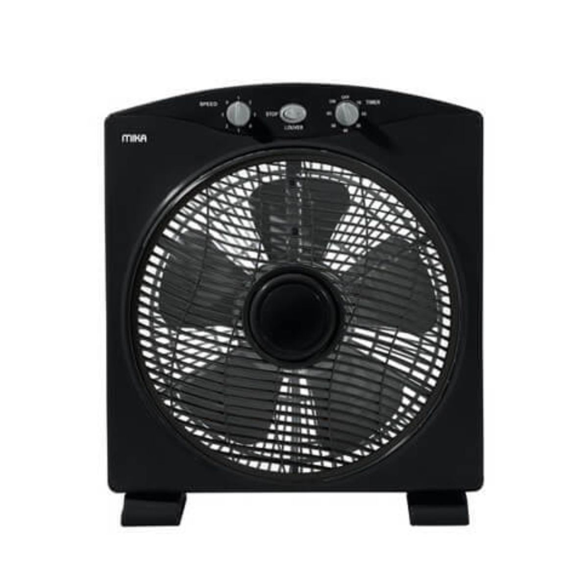Mika 12 inch Box Fan With Remote MFB1211BL