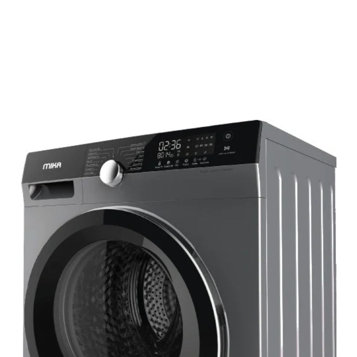 Mika Fully Automatic 10/7kg Washing Machine, Dryer and Washer Combo, Front Load MWAFCV33108DS