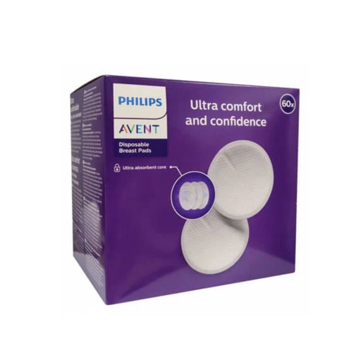 Philips Avent Disposable Breast Pads Scf254/61 60Pcs