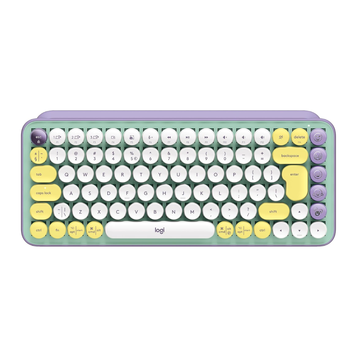 Logitech POP Keys Wireless Mechanical Typing Keyboard