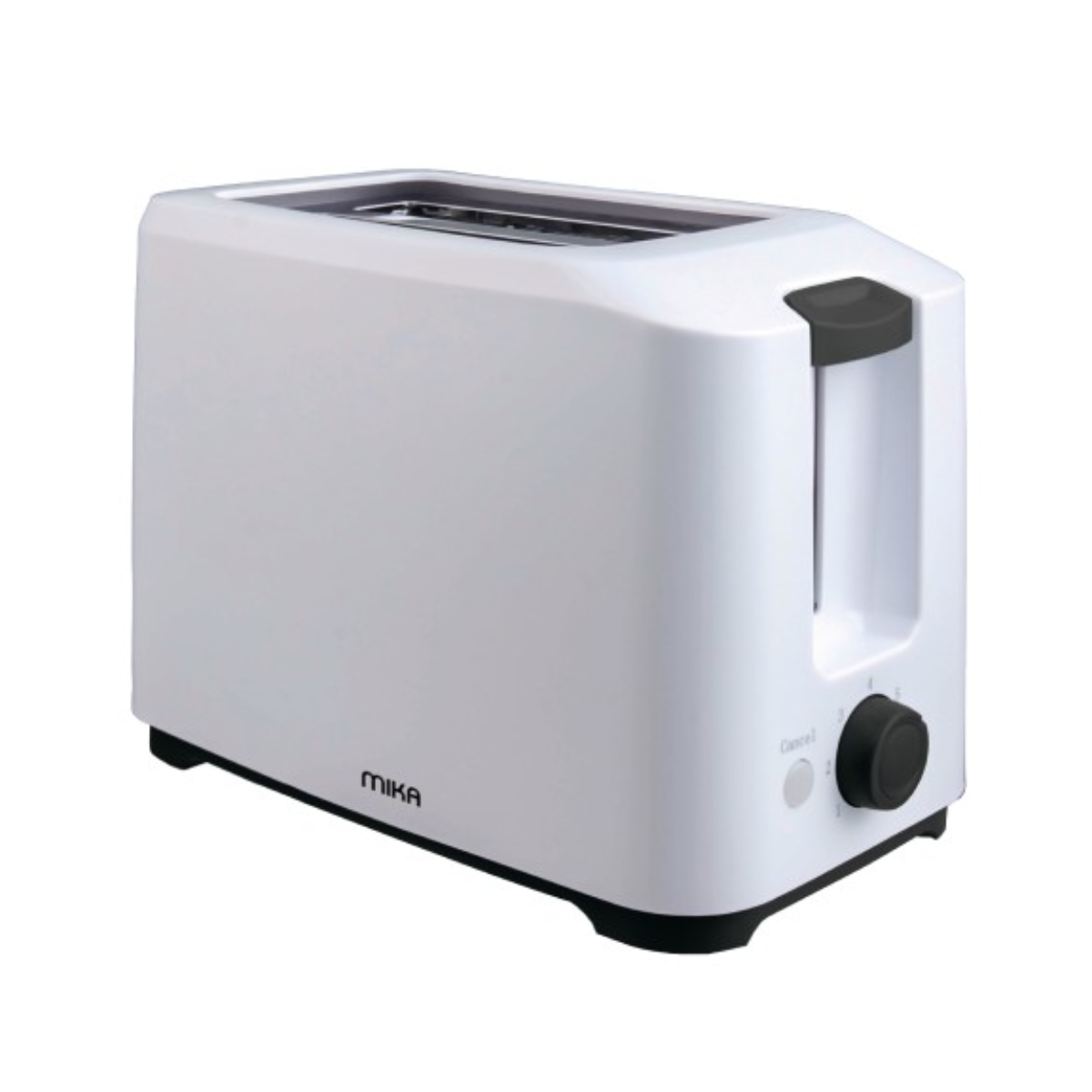 MIKA 2-Slice Bread Toaster, White, 750W – MTS2101W