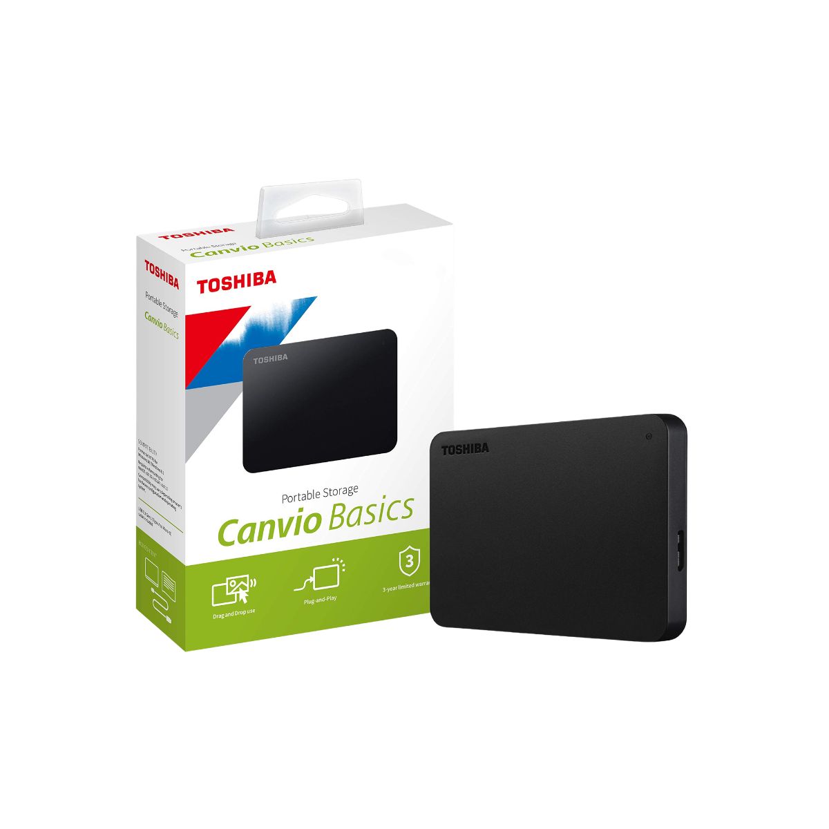 Toshiba 2TB External Hard Drive USB 3.0