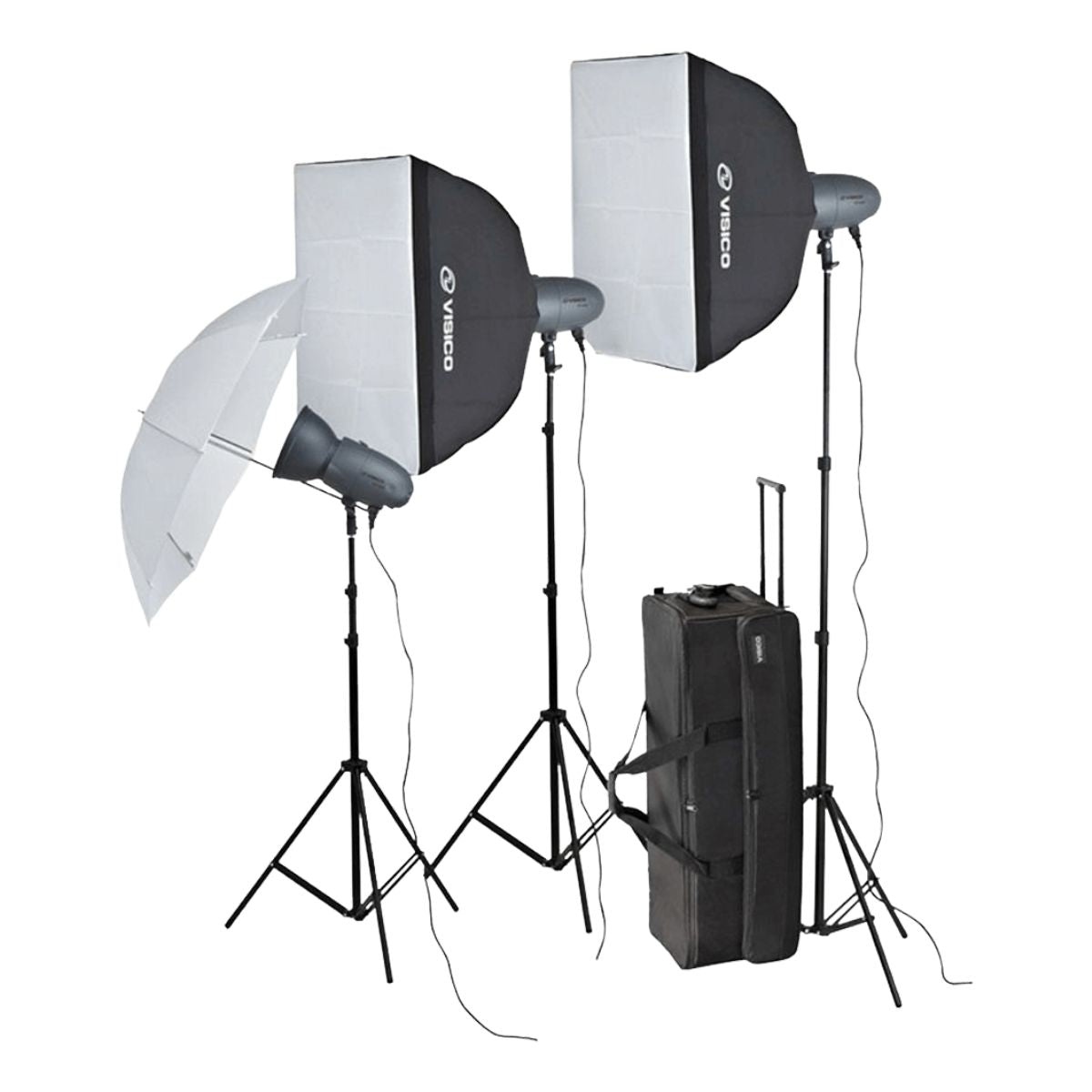 Visico Studio Flash VL 200 II Plus Novel Kit Professional Studio Lighting