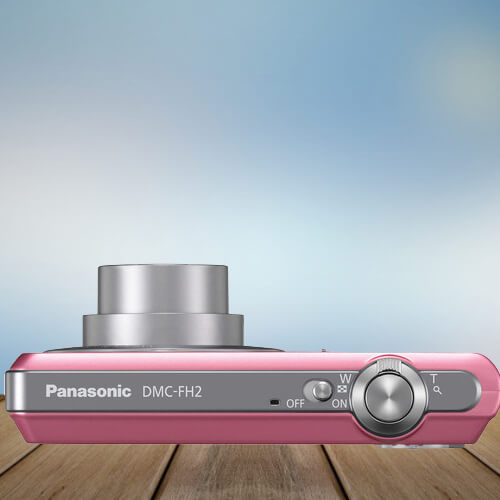 Digital Camera - Panasonic Lumix DMC-FH2 (Pink)