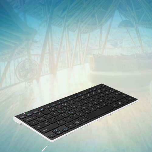 Bluetooth Wireless HP Keyboard K4000 (Black/White)