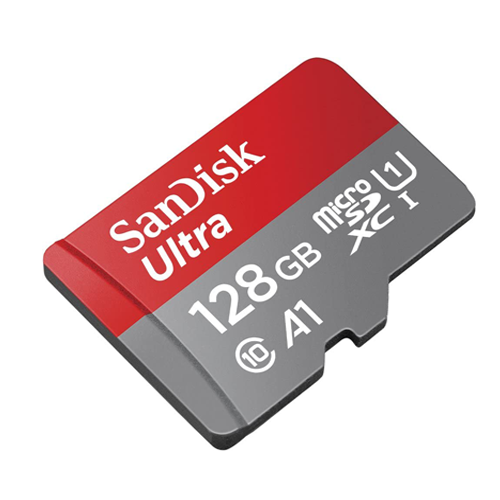 SanDisk Ultra 128GB , Class 10 80MBps