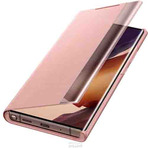 Samsung S20 Ultra Flip Cover(Book) Rose gold. Genuine