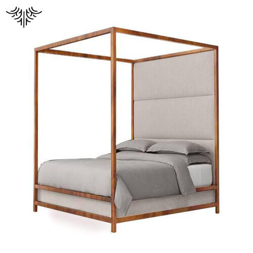 Canopy Elite Bed 1.8m*1.9m Libuyu Wood Queen Size