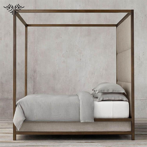 Canopy Elite Bed 1.8m*1.9m Libuyu Wood Queen Size