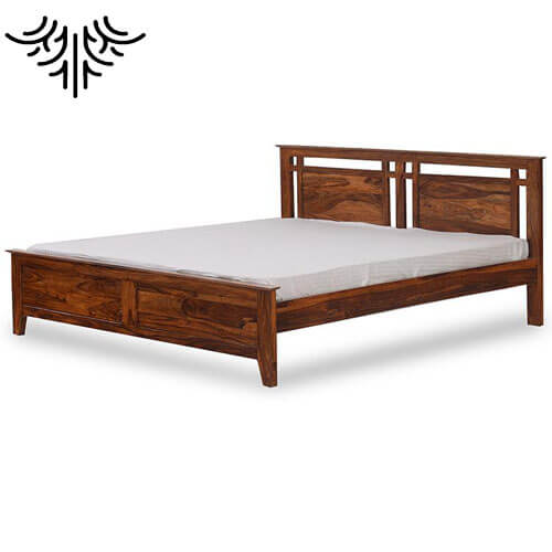 Panel Bed Single Size 0.9m*2M (Muvura Wood)