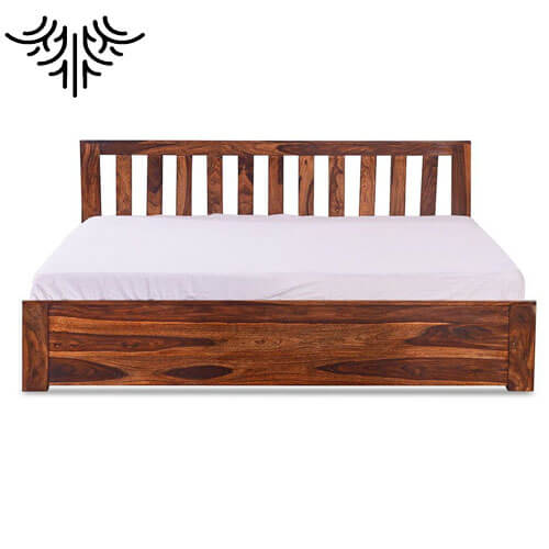 Mission Bed (Single Bed) 0.9m*2m Muvura wood By Roots Furniture 