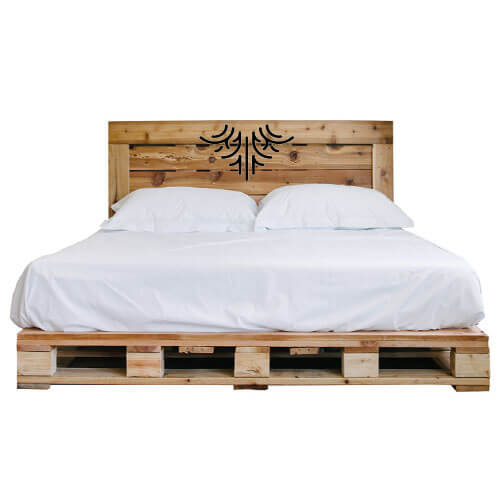 Pallete Platform Bed 2m*2m (Pallete Furniture)