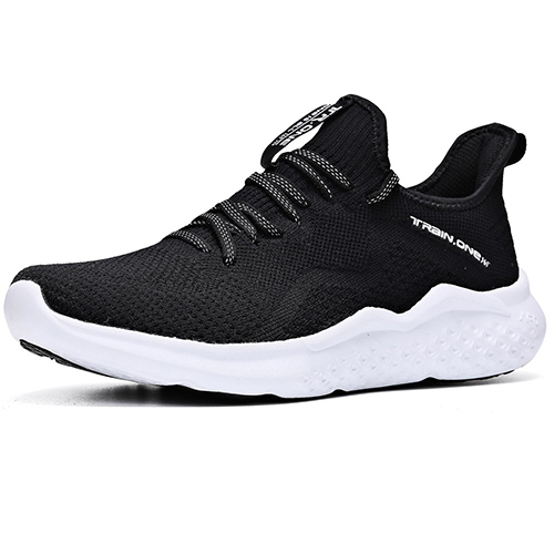 361 Degrees Healthy Walk Sports 41 Shoes For Men, Black