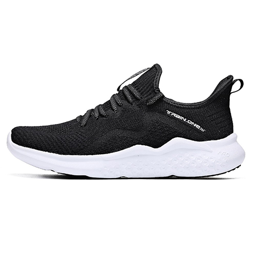 361 Degrees Healthy Walk Sports 44 Shoes For Men, Black