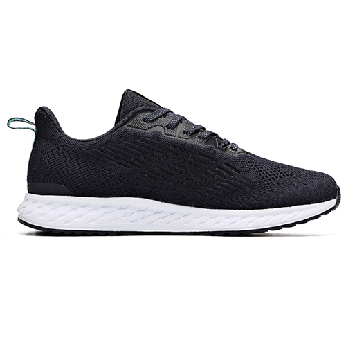 361 Degrees Perfomance Running Stylish Sports 41 Shoes For Men, Black