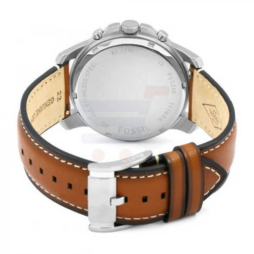 Fossil Grant Analog Leather Band Watch For Men - FS5210