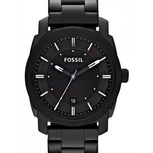 Fossil Machine Analog Stainless Steel Band Watch For Men - FS4775