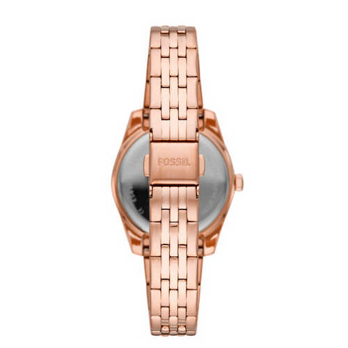 Fossil Scarlette Mini Analog Pink Dial Ladies Watch, ES4900